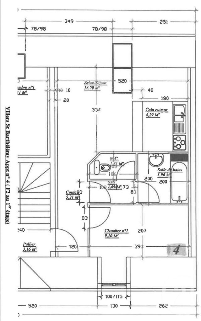 Afficher la photo en grand Appartement F2 à louer - 2 pièces - 44.45 m2 - VILLERS ST BARTHELEMY - 60 - PICARDIE - Century 21 Immobilière Nord Picardie